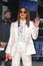 PRIYANKA CHOPRA arrives at Good Morning America in New York 02/06/2019