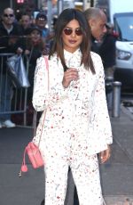 PRIYANKA CHOPRA arrives at Good Morning America in New York 02/06/2019