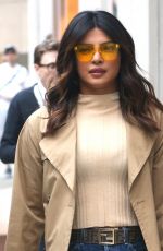PRIYANKA CHOPRA Heading to Tonight Show Starring Jimmy Fallon in New York 02/05/2019