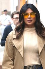 PRIYANKA CHOPRA Heading to Tonight Show Starring Jimmy Fallon in New York 02/05/2019