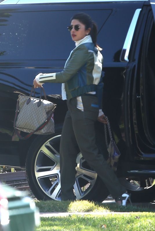 PRIYANKA CHOPRA Leaves a Friend’s House in West Hollywood 02/22/2019