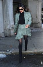 PRIYANKA CHOPRA Leaves Michael Kors Fashion Show in New York 02/13/2019