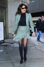 PRIYANKA CHOPRA Leaves Michael Kors Fashion Show in New York 02/13/2019