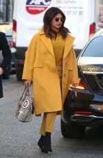 PRIYANKA CHOPRA Out and About in London 02/15/2019