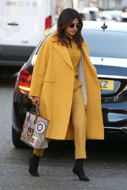 PRIYANKA CHOPRA Out and About in London 02/15/2019
