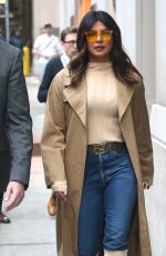 PRIYANKA CHOPRA Out in New York 02/05/2019