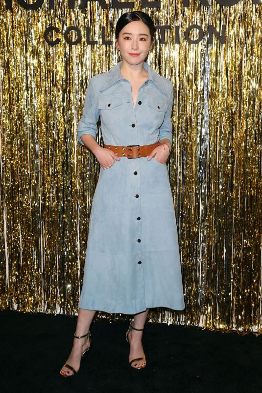 QINGZI KAN at Michael Kors Show at New York Fashion Week 02/13/2019