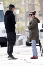 RACEHL BILSON and Hayden Christensen Out in Los Angeles 02/27/2019