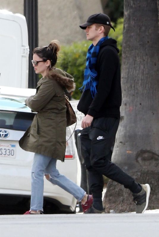 RACEHL BILSON and Hayden Christensen Out in Los Angeles 02/27/2019