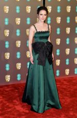 RACHEL BROSNAHAN at Bafta Awards 2019 in London 02/10/2019