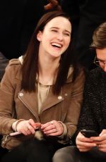 RACHEL BROSNAHAN at Celtics vs Knicks Game in New York 02/01/2019