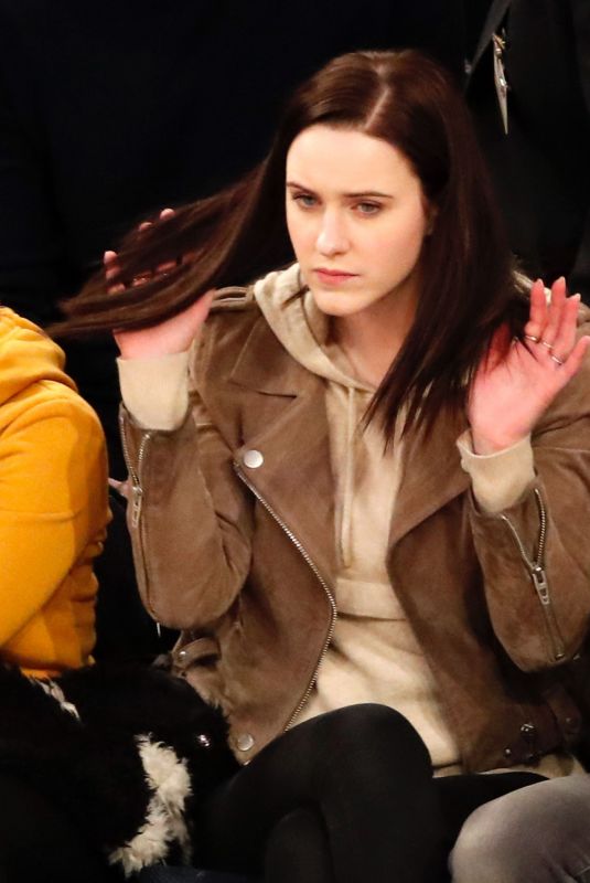 RACHEL BROSNAHAN at Celtics vs Knicks Game in New York 02/01/2019