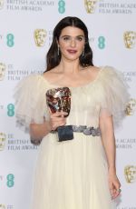 RACHEL WEISZ at Bafta Awards 2019 in London 02/10/2019