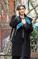 RACHEL WEISZ Out and About in London 02/11/2019