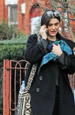 RACHEL WEISZ Out and About in London 02/11/2019