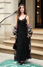 RAINEY QUALLEY Leaves Ralph Lauren Fashion Show in New York 02/07/2019