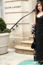 RAINEY QUALLEY Leaves Ralph Lauren Fashion Show in New York 02/07/2019