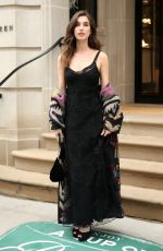 RAINEY QUALLEY Leaves Ralph Lauren Fashion Show in New York 02/07/2019