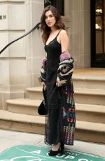 RAINEY QUALLEY Leaves Ralph Lauren Fashion Show in New York 02/07/2019