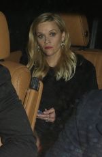 REESE WITHERSPOON Leaves Sunset Tower Hotel in Hollywood 02/10/2019