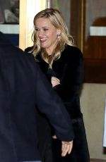 REESE WITHERSPOON Leaves Sunset Tower Hotel in Hollywood 02/10/2019
