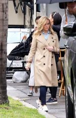 REESE WITHERSPOON on the Set of Her New Show in Los Angeles 02/14/2019