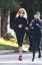 REESE WITHERSPOON Out Jogging in Los Angeles 02/12/2019