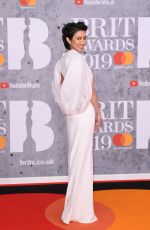 RENEE PUENTE at Brit Awards 2019 in London 02/20/2019