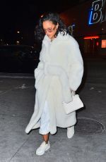 RIHANNA Night Out in New York 02/01/2019