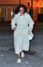 RIHANNA Night Out in New York 02/01/2019