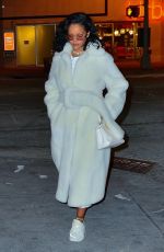 RIHANNA Night Out in New York 02/01/2019