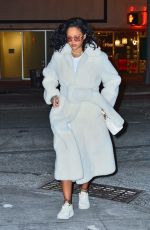 RIHANNA Night Out in New York 02/01/2019