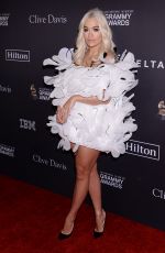 RITA ORA at Clive Davis Pre-grammy Gala in Los Angeles 02/09/2019