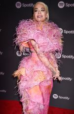 RITA ORA at Spotify Best New Artist 2019 in Los Angeles 02/07/2019