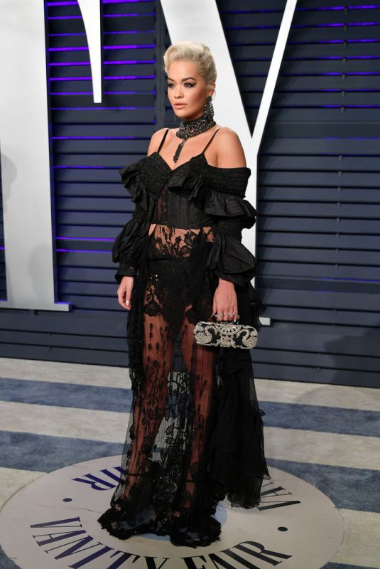 RITA ORA at Vanity Fair Oscar Party in Beverly Hills 02/24/2019