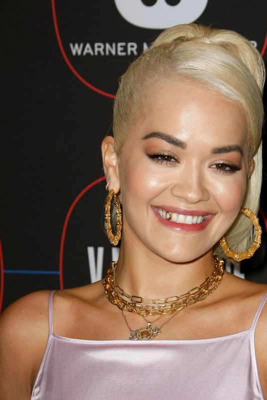 RITA ORA at Warner Music’s Pre-Grammys Party in Los Angeles 02/07/2019