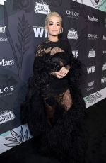 RITA ORA at Women in Film Oscar Party in Beverly Hills 02/22/2019