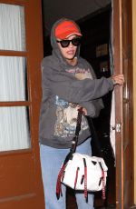 RITA ORA Leaves Ago Restaurant in West Hollywood 02/25/2019