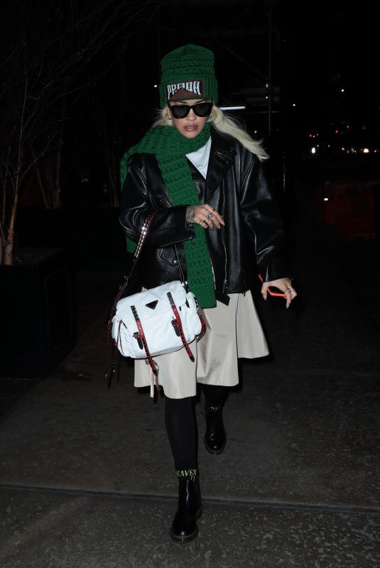 RITA ORA Night Out in New York 02/11/2019