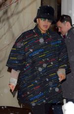RITA ORA Out and About in New York 02/12/2019