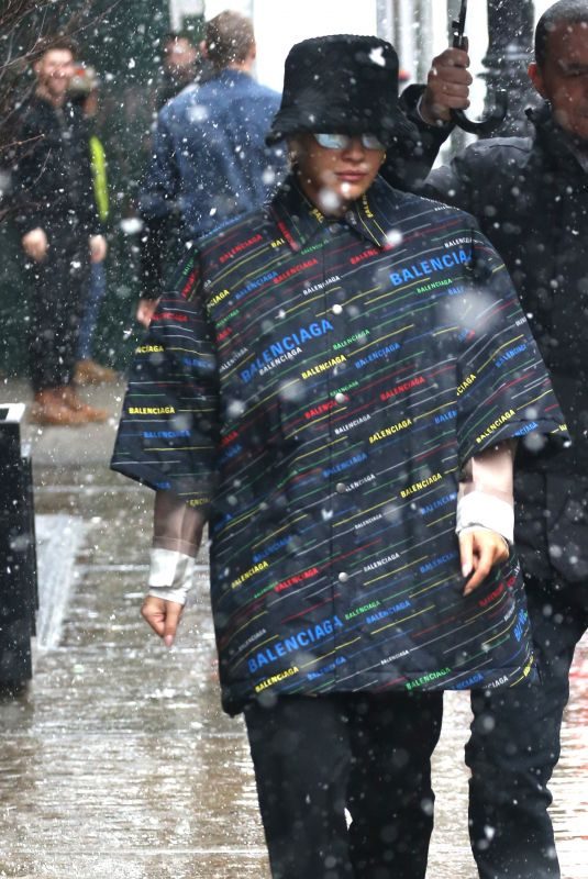 RITA ORA Out and About in New York 02/12/2019