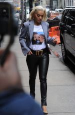 RITA ORA Out and About in New York 02/13/2019