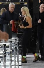 RITA ORA Shopping at Saint Laurent on Rodeo Drive in Beverly Hills 02/15/2019