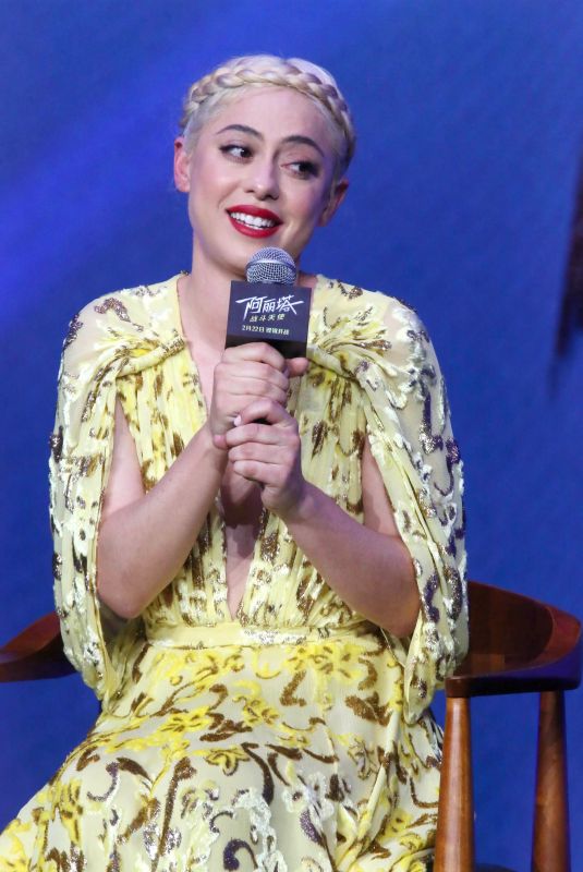 ROSA SALAZAR at Alita: Battle Angel Premiere in Beijing 02/18/2019