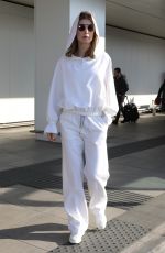 ROSAMUND PIKE Arrives at Airport in Milan 02/23/2019