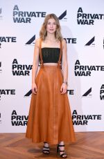 ROSAMUND PIKE at A Private War Screening in London 02/04/2019