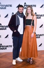 ROSAMUND PIKE at A Private War Screening in London 02/04/2019