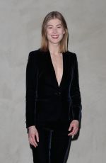 ROSAMUND PIKE at Giorgio Armani Show at Milan Fashion Week 02/232/2019