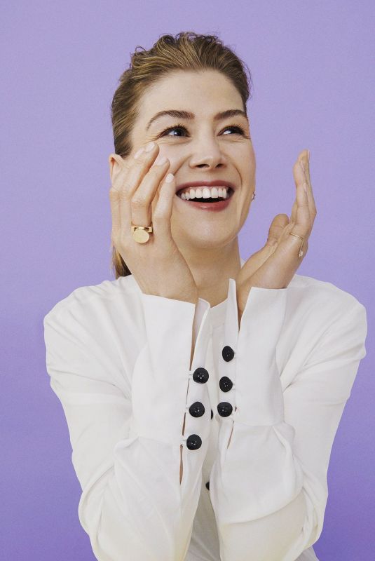 ROSAMUND PIKE for Stylist Magazine, 2019