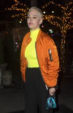 ROSE MCGOWAN Arrives at Bowery Hotel in Beverly Hills 02/05/2019